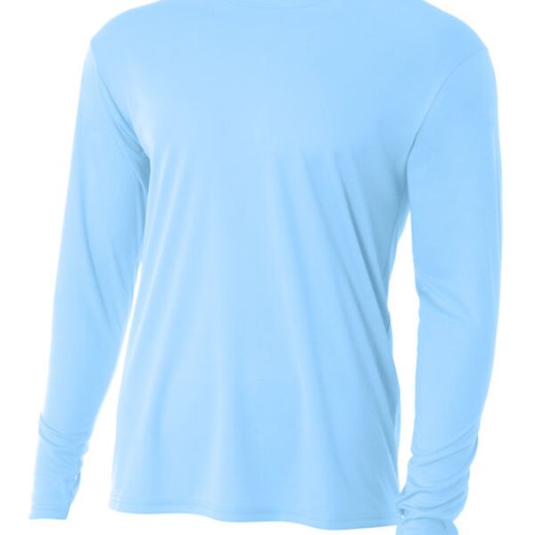 Long-Sleeve Cooling Performance Crew Neck T-Shirt Thumbnail