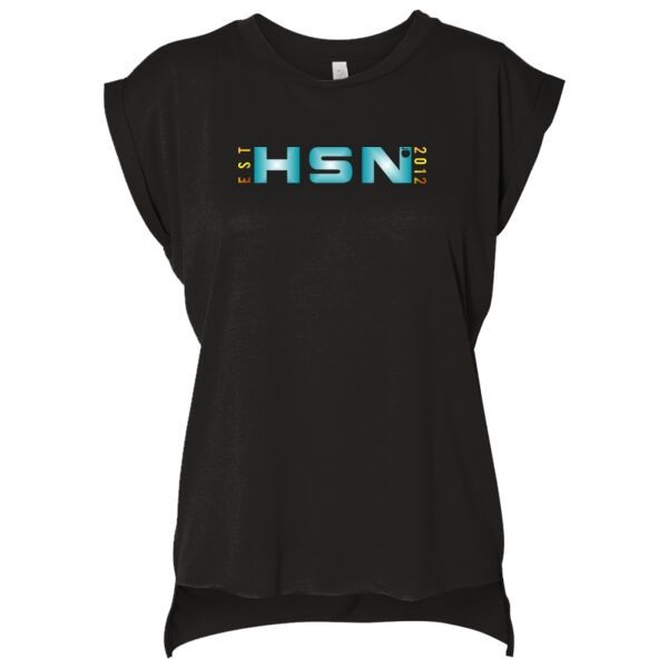 Ladies Flowy Muscle Thumbnail