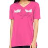 Missy's Relaxed Jersey Short-Sleeve V-Neck T-Shirt Thumbnail