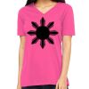 Missy's Relaxed Jersey Short-Sleeve V-Neck T-Shirt Thumbnail