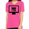 Missy's Relaxed Jersey Short-Sleeve V-Neck T-Shirt Thumbnail