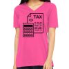 Missy's Relaxed Jersey Short-Sleeve V-Neck T-Shirt Thumbnail