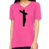Missy's Relaxed Jersey Short-Sleeve V-Neck T-Shirt Thumbnail