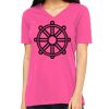 Missy's Relaxed Jersey Short-Sleeve V-Neck T-Shirt Thumbnail