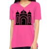Missy's Relaxed Jersey Short-Sleeve V-Neck T-Shirt Thumbnail