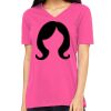 Missy's Relaxed Jersey Short-Sleeve V-Neck T-Shirt Thumbnail