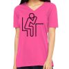 Missy's Relaxed Jersey Short-Sleeve V-Neck T-Shirt Thumbnail