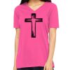 Missy's Relaxed Jersey Short-Sleeve V-Neck T-Shirt Thumbnail
