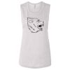 Ladies' Bella Flowy Scoop Muscle Tank Thumbnail