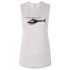 Ladies' Bella Flowy Scoop Muscle Tank Thumbnail