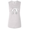Ladies' Bella Flowy Scoop Muscle Tank Thumbnail