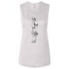 Ladies' Bella Flowy Scoop Muscle Tank Thumbnail