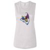 Ladies' Bella Flowy Scoop Muscle Tank Thumbnail