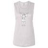 Ladies' Bella Flowy Scoop Muscle Tank Thumbnail