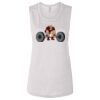 Ladies' Bella Flowy Scoop Muscle Tank Thumbnail