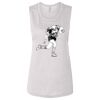 Ladies' Bella Flowy Scoop Muscle Tank Thumbnail