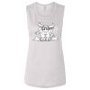 Ladies' Bella Flowy Scoop Muscle Tank Thumbnail