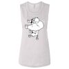 Ladies' Bella Flowy Scoop Muscle Tank Thumbnail