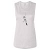 Ladies' Bella Flowy Scoop Muscle Tank Thumbnail