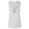 Ladies' Bella Flowy Scoop Muscle Tank Thumbnail