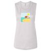 Ladies' Bella Flowy Scoop Muscle Tank Thumbnail