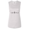 Ladies' Bella Flowy Scoop Muscle Tank Thumbnail
