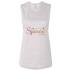 Ladies' Bella Flowy Scoop Muscle Tank Thumbnail