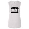 Ladies' Bella Flowy Scoop Muscle Tank Thumbnail