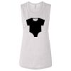 Ladies' Bella Flowy Scoop Muscle Tank Thumbnail