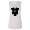 Ladies' Bella Flowy Scoop Muscle Tank Thumbnail