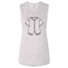 Ladies' Bella Flowy Scoop Muscle Tank Thumbnail