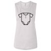 Ladies' Bella Flowy Scoop Muscle Tank Thumbnail