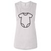 Ladies' Bella Flowy Scoop Muscle Tank Thumbnail