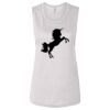 Ladies' Bella Flowy Scoop Muscle Tank Thumbnail
