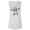 Ladies' Bella Flowy Scoop Muscle Tank Thumbnail