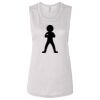 Ladies' Bella Flowy Scoop Muscle Tank Thumbnail