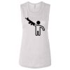 Ladies' Bella Flowy Scoop Muscle Tank Thumbnail