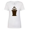 Next Level The Ideal V T-Shirt Thumbnail