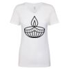 Next Level The Ideal V T-Shirt Thumbnail