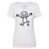 Next Level The Ideal V T-Shirt Thumbnail
